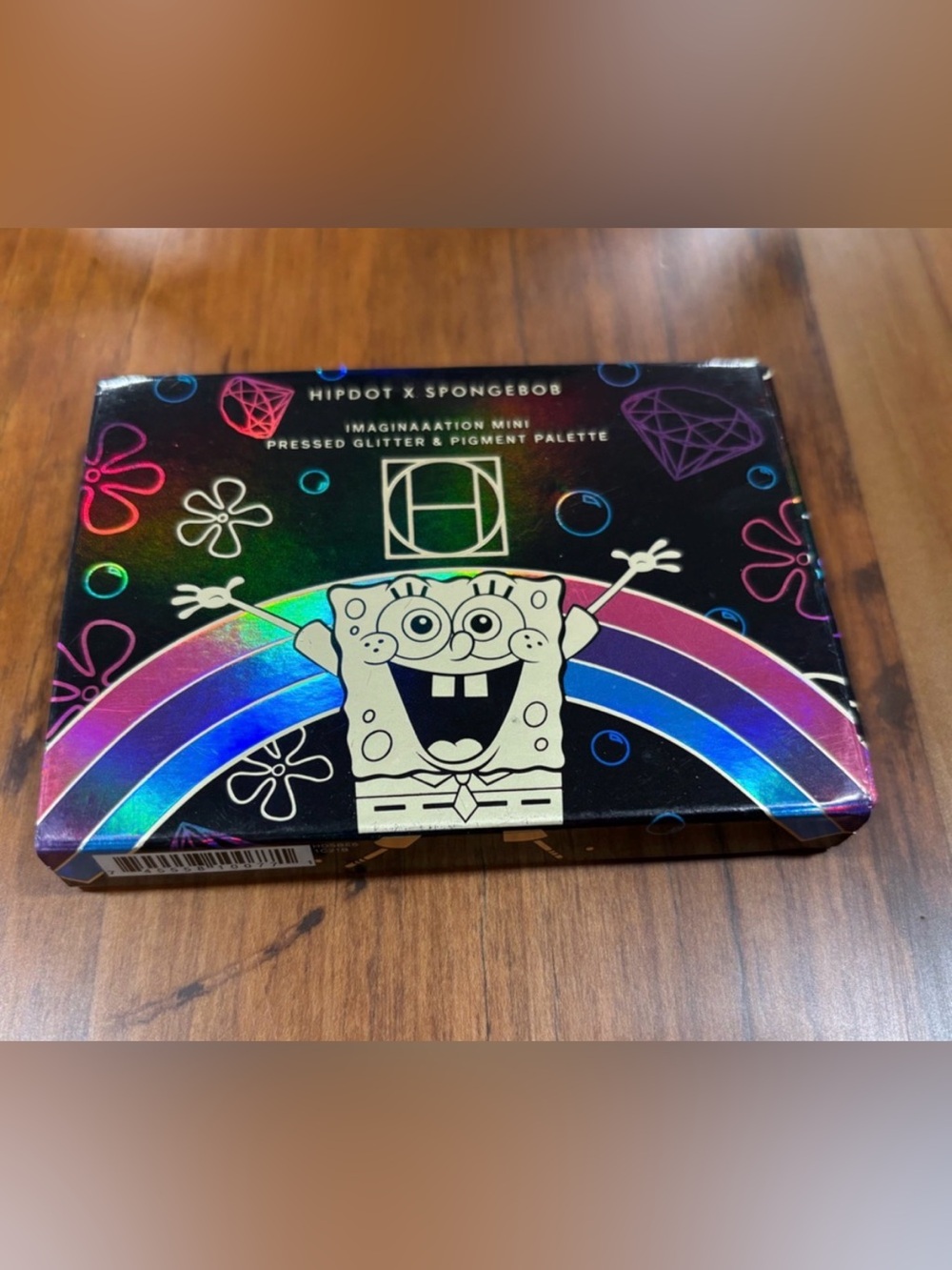 HIPDOT x SpongeBob Imaginaation Pressed Glitter & Pigment Palette NIB
